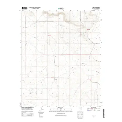 2013 Map of Borica, 2013 Print
