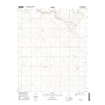 2017 Map of Borica, 2017 Print