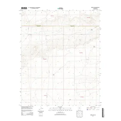 2013 Map of Borica SW, 2013 Print
