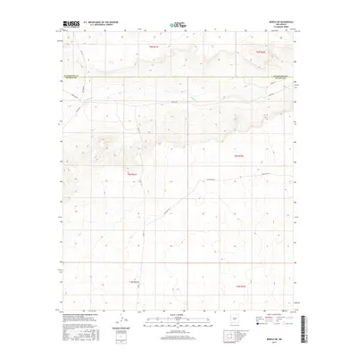 2017 Map of Borica SW, 2017 Print
