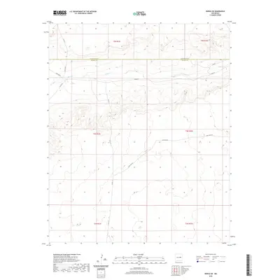 2020 Map of Borica SW, 2020 Print