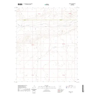 2023 Map of Borica SW, 2023 Print