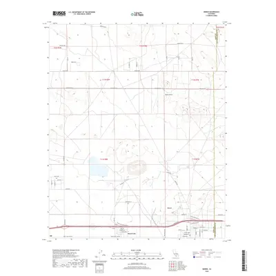 2018 Map of Boron, 2018 Print