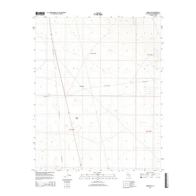2015 Map of Boron NE, 2015 Print