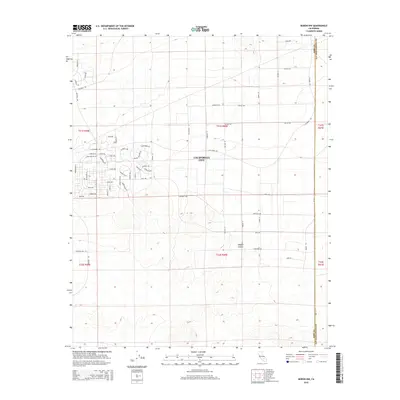 2015 Map of Boron NW, 2015 Print
