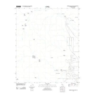 2012 Map of Borrego Palm Canyon, 2012 Print