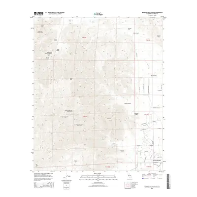 2015 Map of Borrego Palm Canyon, 2015 Print
