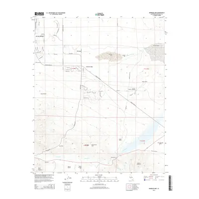 2015 Map of Borrego Sink, 2015 Print