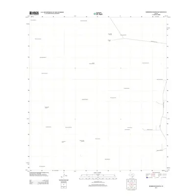 2012 Map of Borregos Ranch, 2012 Print