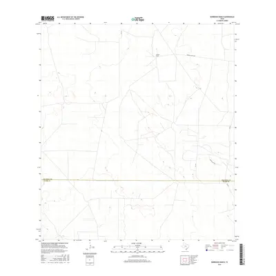2016 Map of Borregos Ranch, 2016 Print