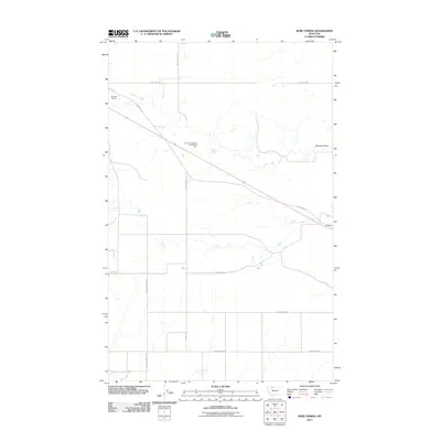 2011 Map of Boru Spring, 2011 Print