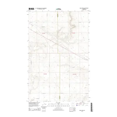 2014 Map of Boru Spring, 2014 Print