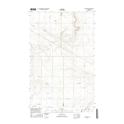 2017 Map of Boru Spring, 2017 Print