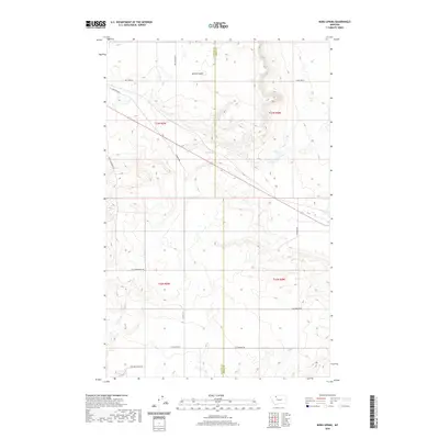 2020 Map of Boru Spring, 2020 Print