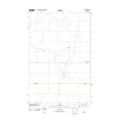 2013 Map of Borup, 2013 Print