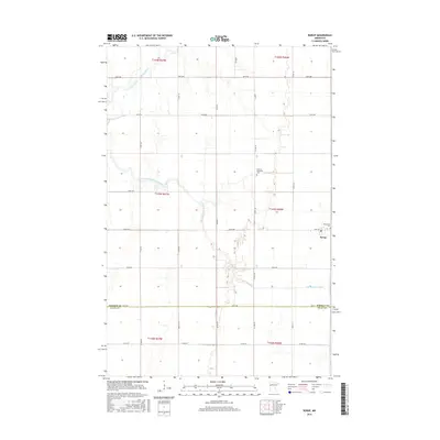 2016 Map of Borup, 2016 Print