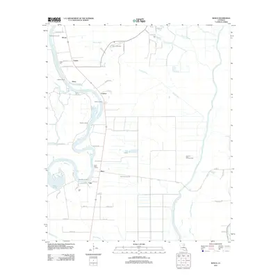 2012 Map of Bosco, 2012 Print