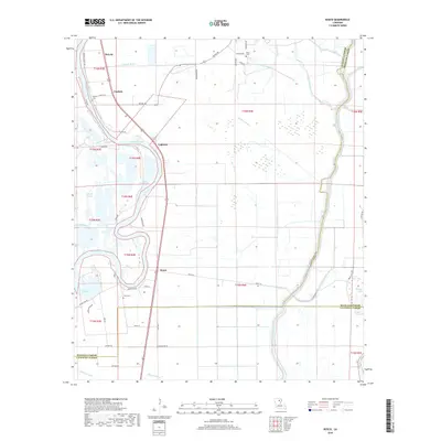 2018 Map of Bosco, 2018 Print