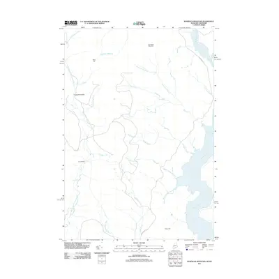 2011 Map of Bosebuck Mountain, 2011 Print