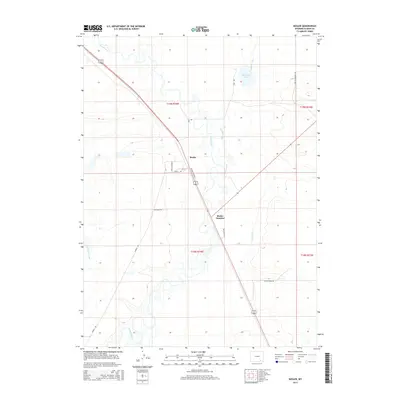 2015 Map of Bosler, 2015 Print
