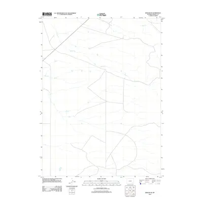 2012 Map of Bosler SE, 2012 Print