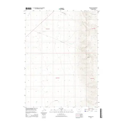 2015 Map of Bosler SE, 2015 Print