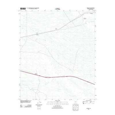 2011 Map of Bosque, 2011 Print