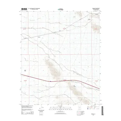 2014 Map of Bosque, 2014 Print