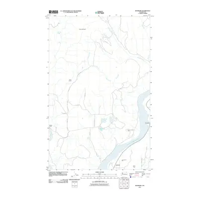 2011 Map of Bossburg, 2011 Print