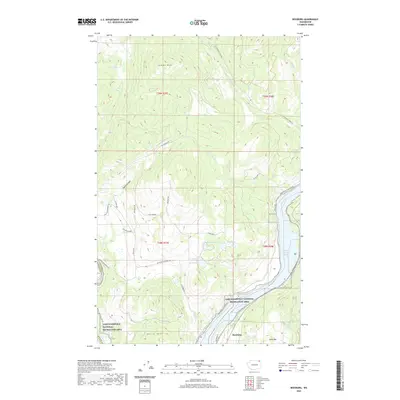 2020 Map of Bossburg, 2020 Print