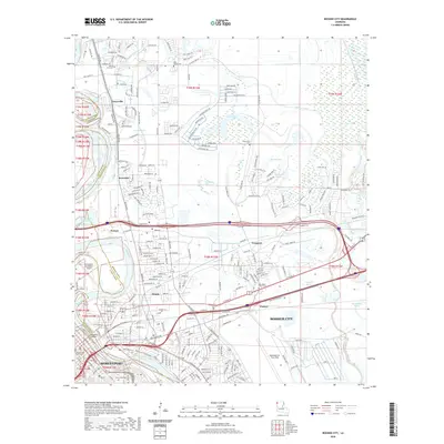 2020 Map of Bossier City, 2020 Print