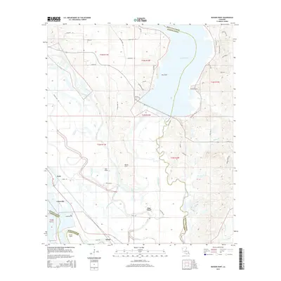 2015 Map of Bossier Point, 2015 Print