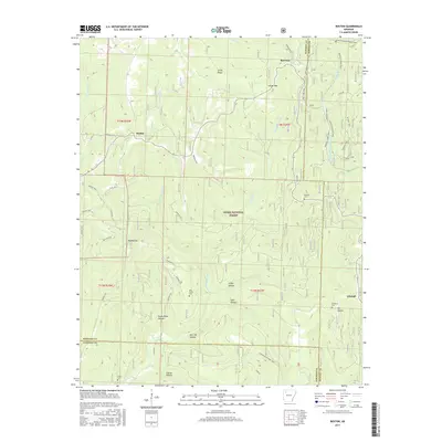 2017 Map of Boston, 2017 Print