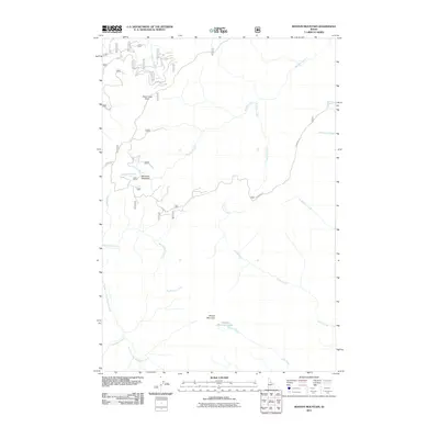 2011 Map of Boston Mountain, 2011 Print
