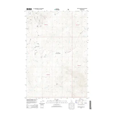 2013 Map of Boston Mountain, 2013 Print