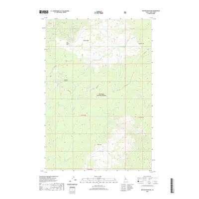 2020 Map of Boston Mountain, 2020 Print