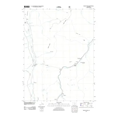 2011 Map of Boston Peak, 2011 Print