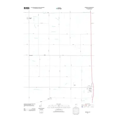 2013 Map of Boswell, 2013 Print