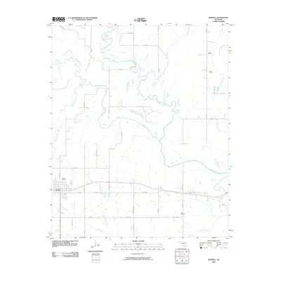 2009 Map of Boswell, 2009 Print