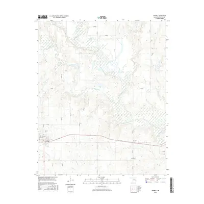 2016 Map of Boswell, 2016 Print
