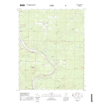 2020 Map of Boswell, 2020 Print