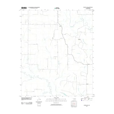 2010 Map of Boswell NW, 2010 Print