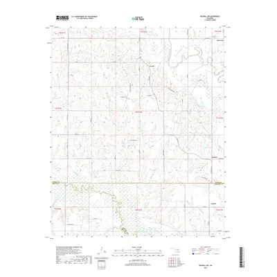 2018 Map of Boswell NW, 2018 Print