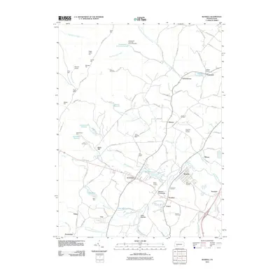 2010 Map of Boswell, 2010 Print
