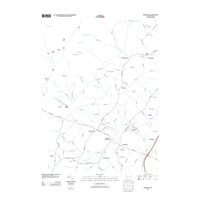 2013 Map of Boswell, 2013 Print