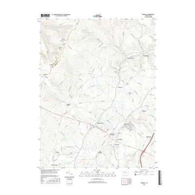 2016 Map of Boswell, 2016 Print