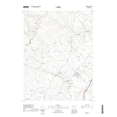 2019 Map of Boswell, 2019 Print