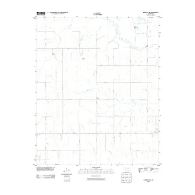 2009 Map of Boswell SW, 2009 Print