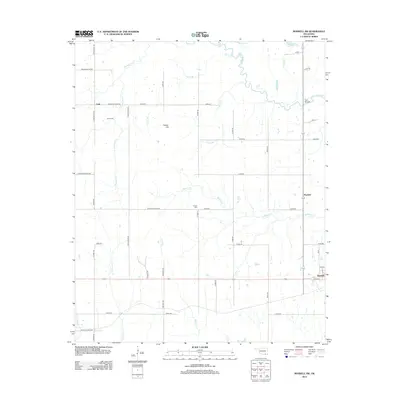 2012 Map of Boswell SW, 2012 Print