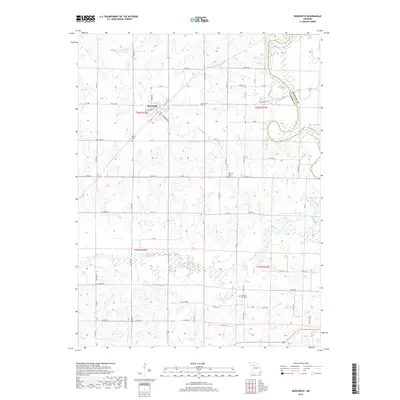 2017 Map of Bosworth, 2017 Print